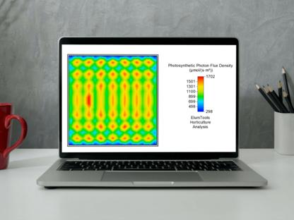 Lighting spatial map example