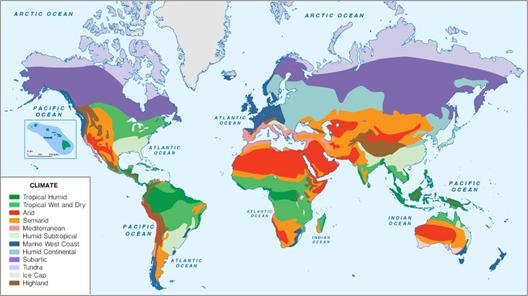 Pin by Jenny Dees on MAPS | Climate zones, Weather and climate,  Environmental art